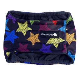 Hanhund Hygien Magbyxor Handgjord Design Supernova Stars